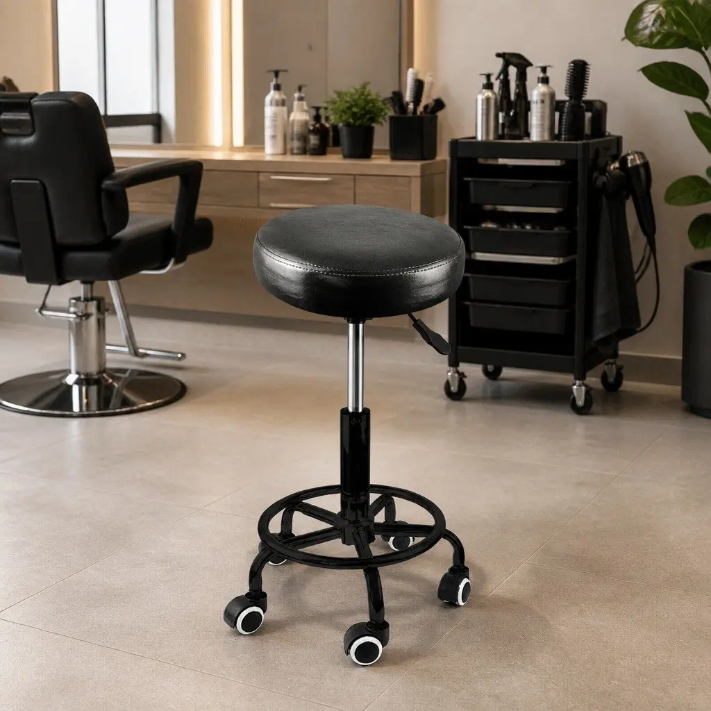 Salon Stools in Black