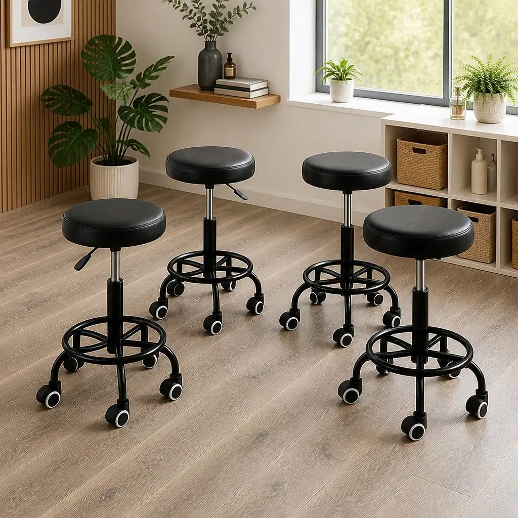 Salon Stools in Black