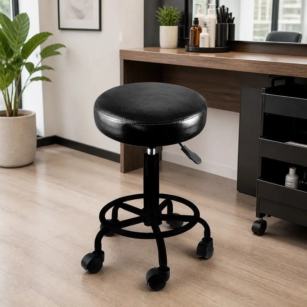 Salon Stools in Black