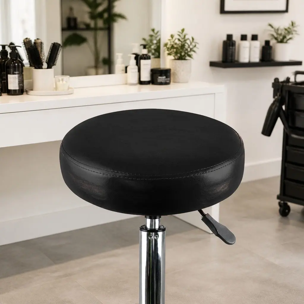 Salon Stool with Comfort and Style