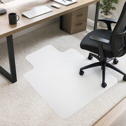 Reliable Chair Mat for Carpet Floors, 135cm x 114cm