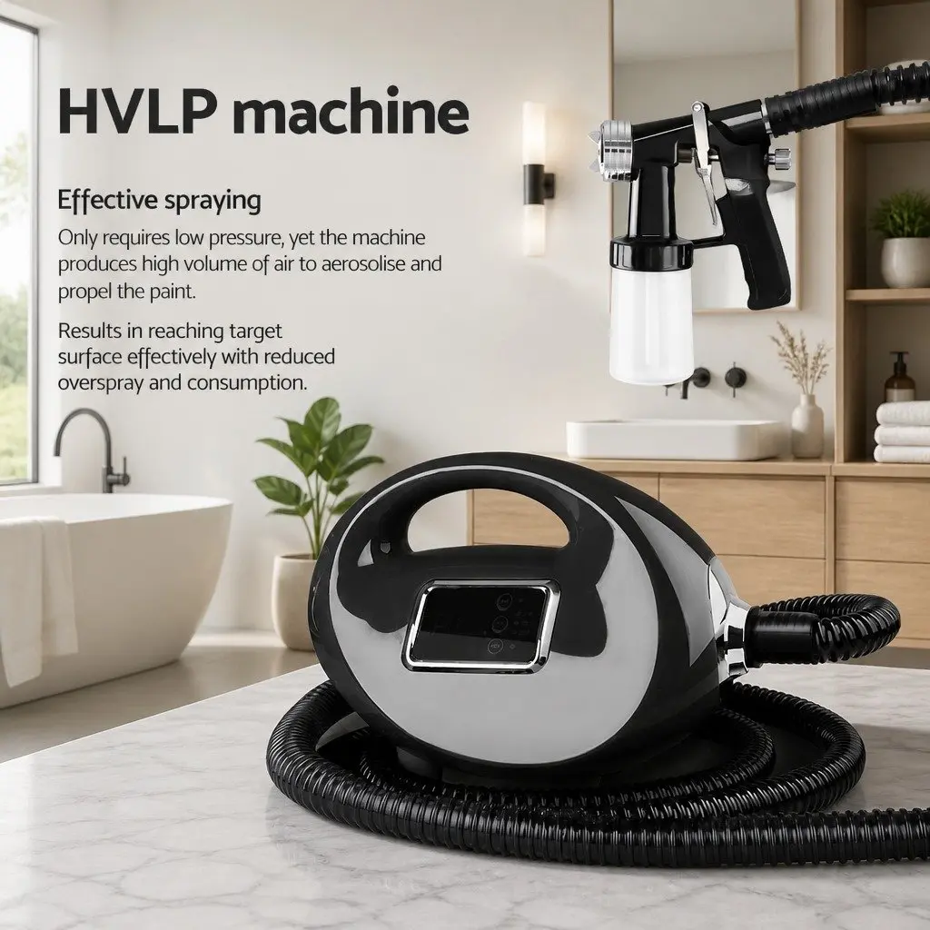 Spray Tan Machine HVLP Professional Home Tanning Equipment 700W Black