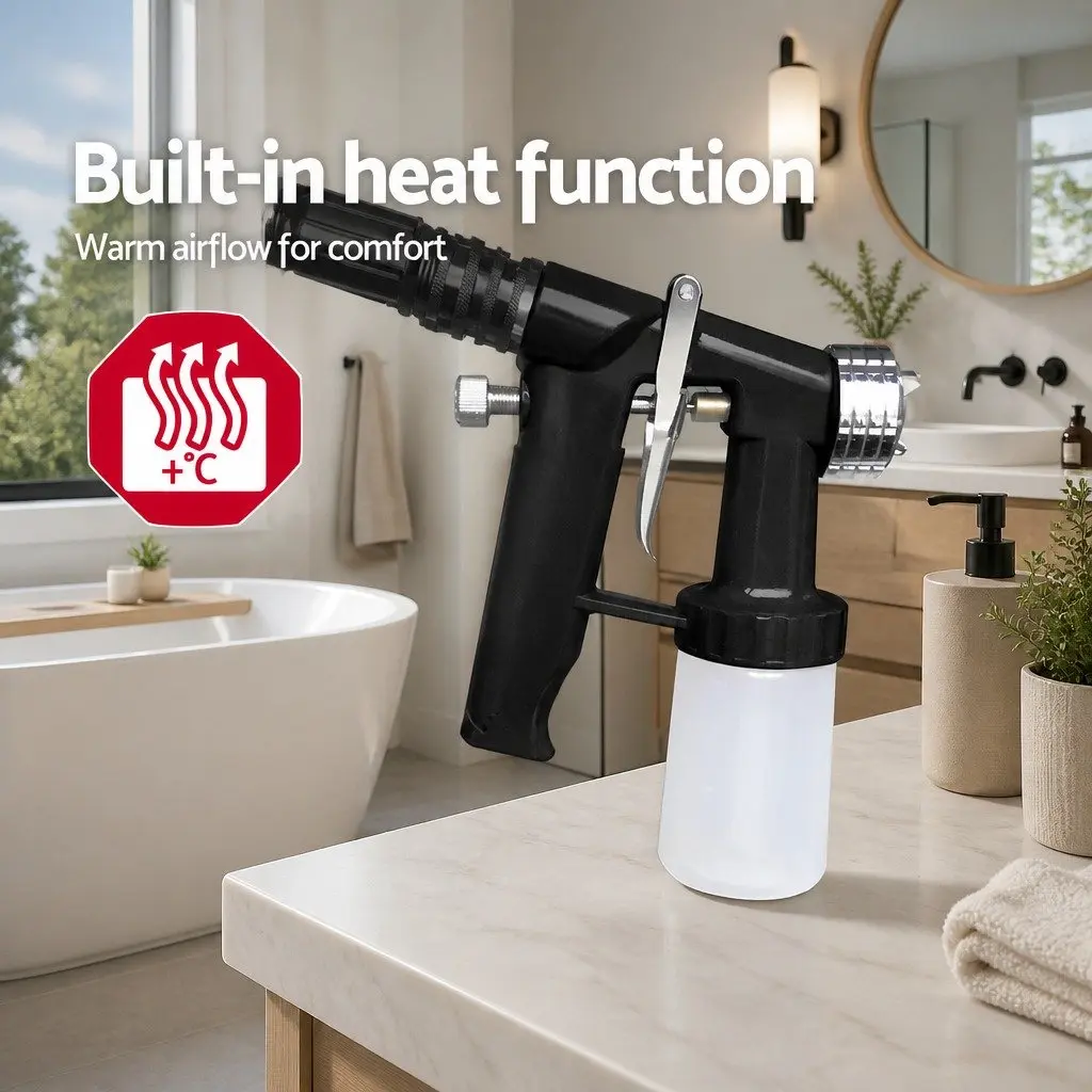 Spray Tan Machine HVLP Professional Home Tanning Equipment 700W Black