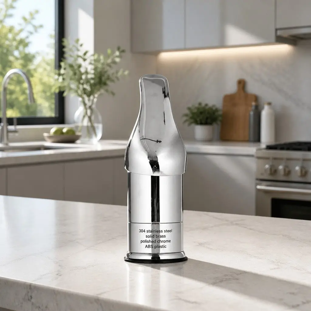 Kitchen Mixer Tap Long Spout Chrome Sink Faucet Basin Laundry Single Hole