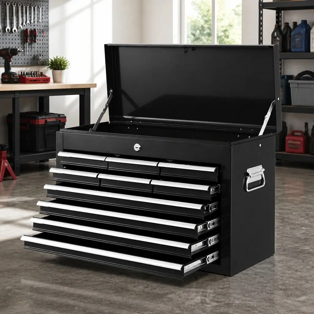 10 Drawer Tool Chest for Secure Storage