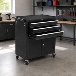 Reliable Tool Storage Chest with Drawers and Wheels