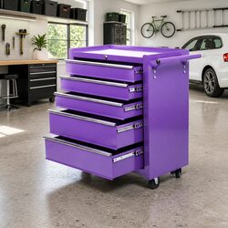 Reliable 5 Drawer Tool Chest Trolley - Storage You Can Trust