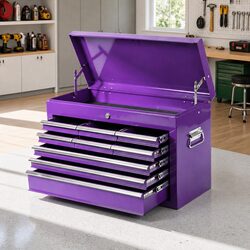 Quality 9-Drawer Tool Chest in Purple for Your Needs