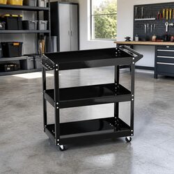 3-Tier Tool Cart: Practical Solution for Storage Needs