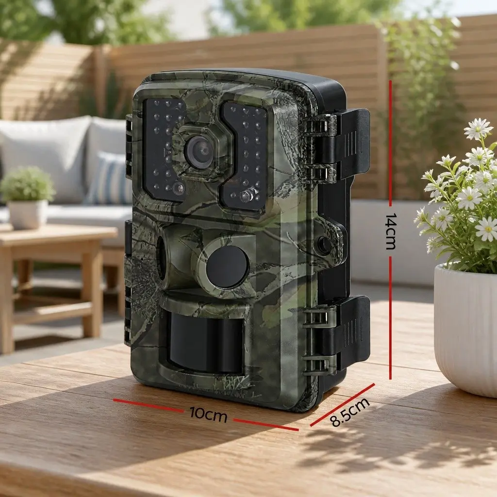 Trail Camera 4K 16MP Wildlife Security Camouflage Night Vision