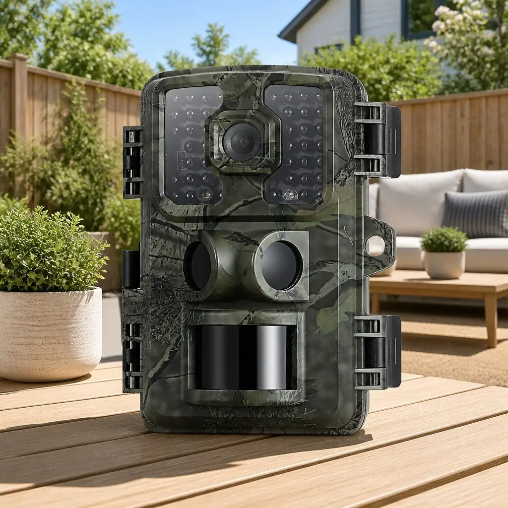 Trail Camera 4K 16MP Wildlife Security Camouflage Night Vision
