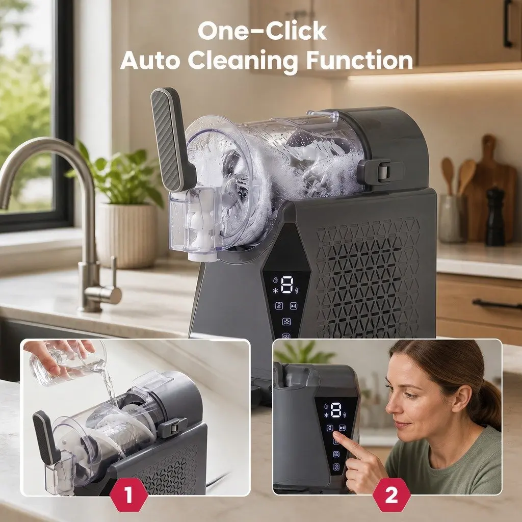 Slushie Machine Frozen Drink Maker 1.3L Grey