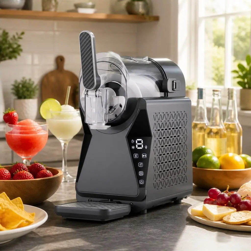 Slushie Machine Frozen Drink Maker 1.3L Grey