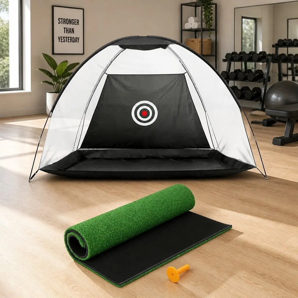 Golf Practice Net and Mat Set for Everyone