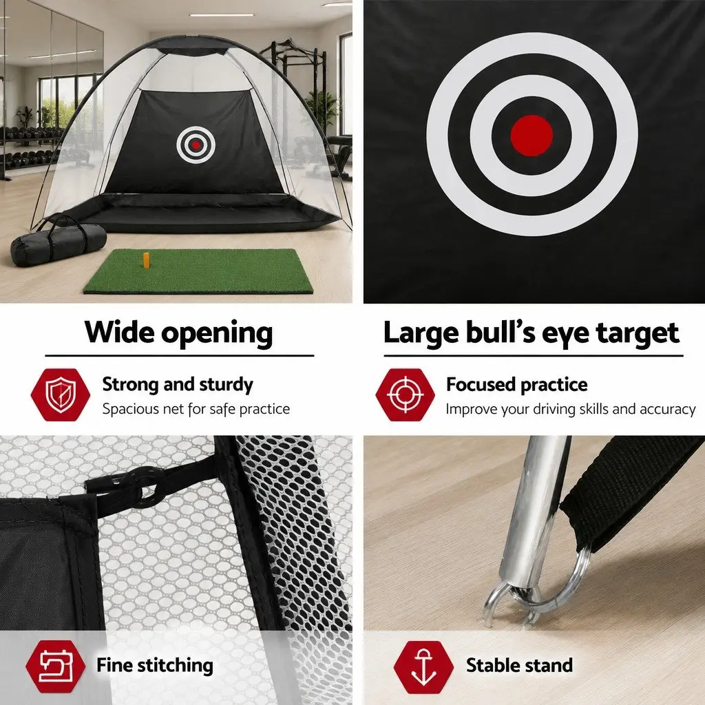 Golf Practice Net and Mat Set for Everyone
