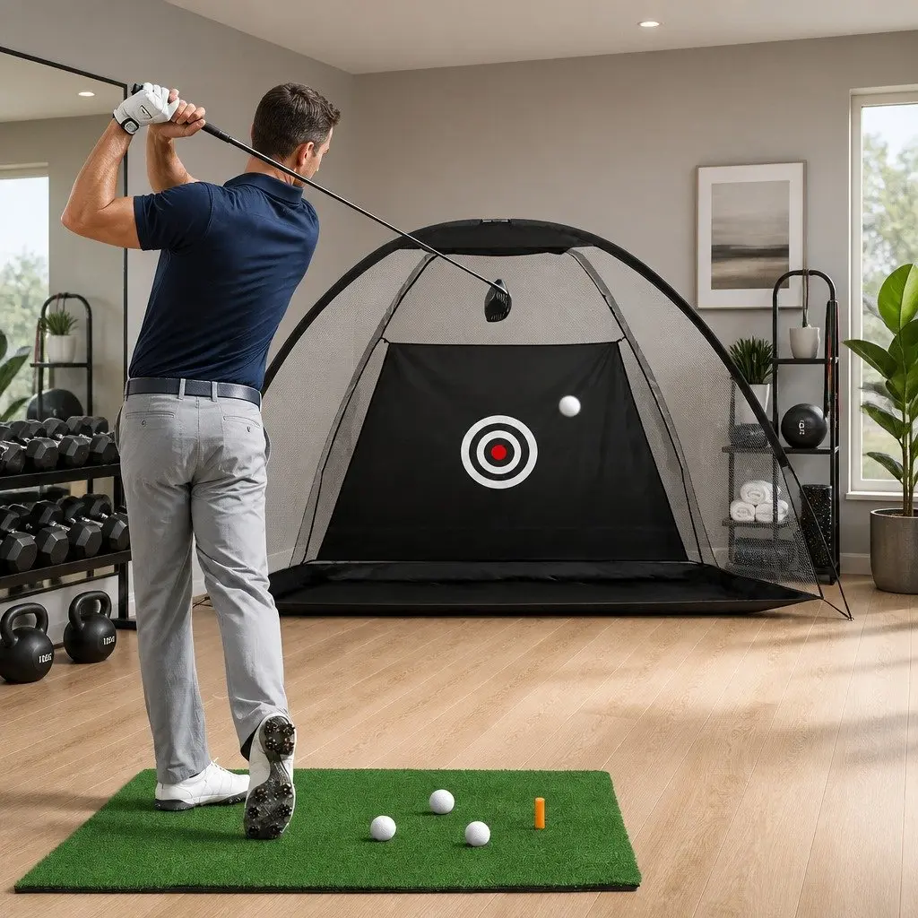 Golf Practice Net and Mat Set for Everyone