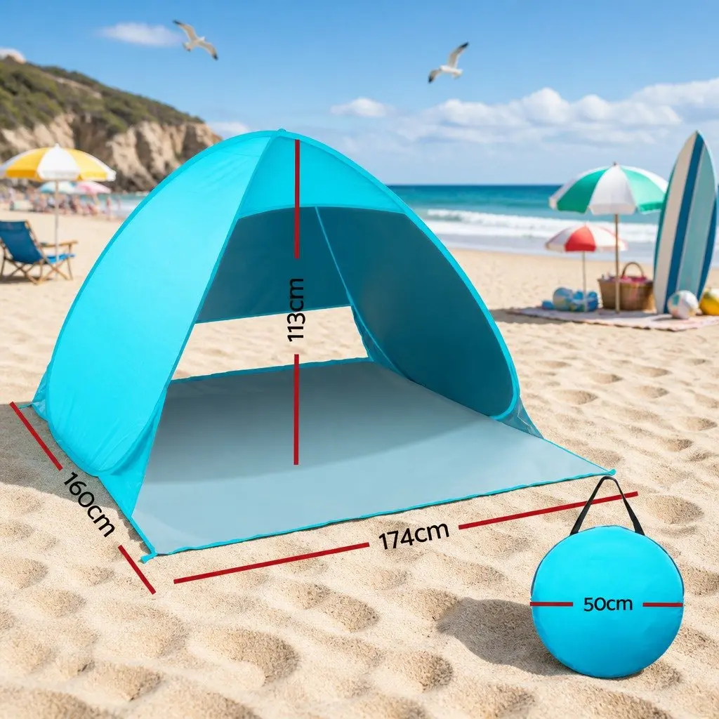 Pop Up Beach Tent for 3