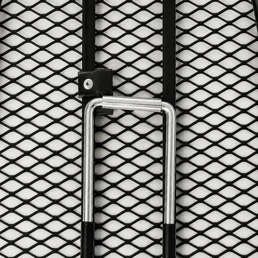 Folding Tabletop Ironing Board Heat Resistant Cotton Cover Metal Mesh Frame