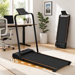 Reliable 3-in-1 Walking Pad Treadmill with Transport Wheels