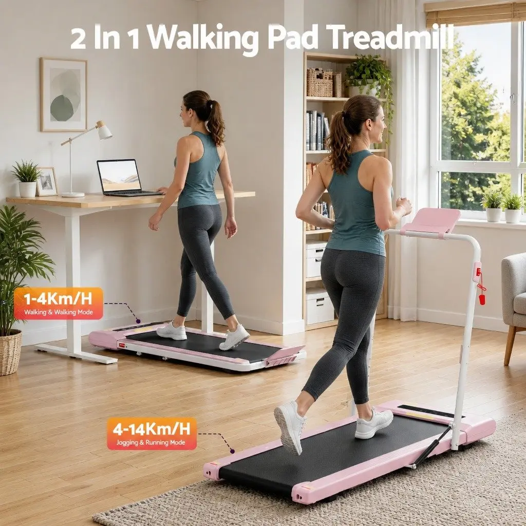 2 in 1 Electric Treadmill