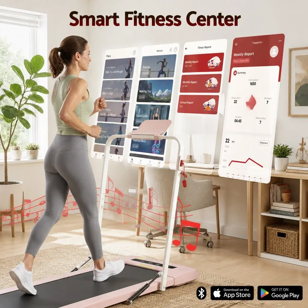 2 in 1 Electric Treadmill