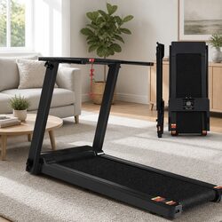 Electric Treadmill Foldable Home Fitness Exercise Machine 12 Programs 1-12km/h