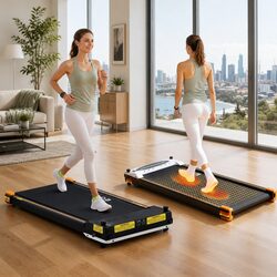 Home Fitness Treadmill with Massage Feature for Joint Care