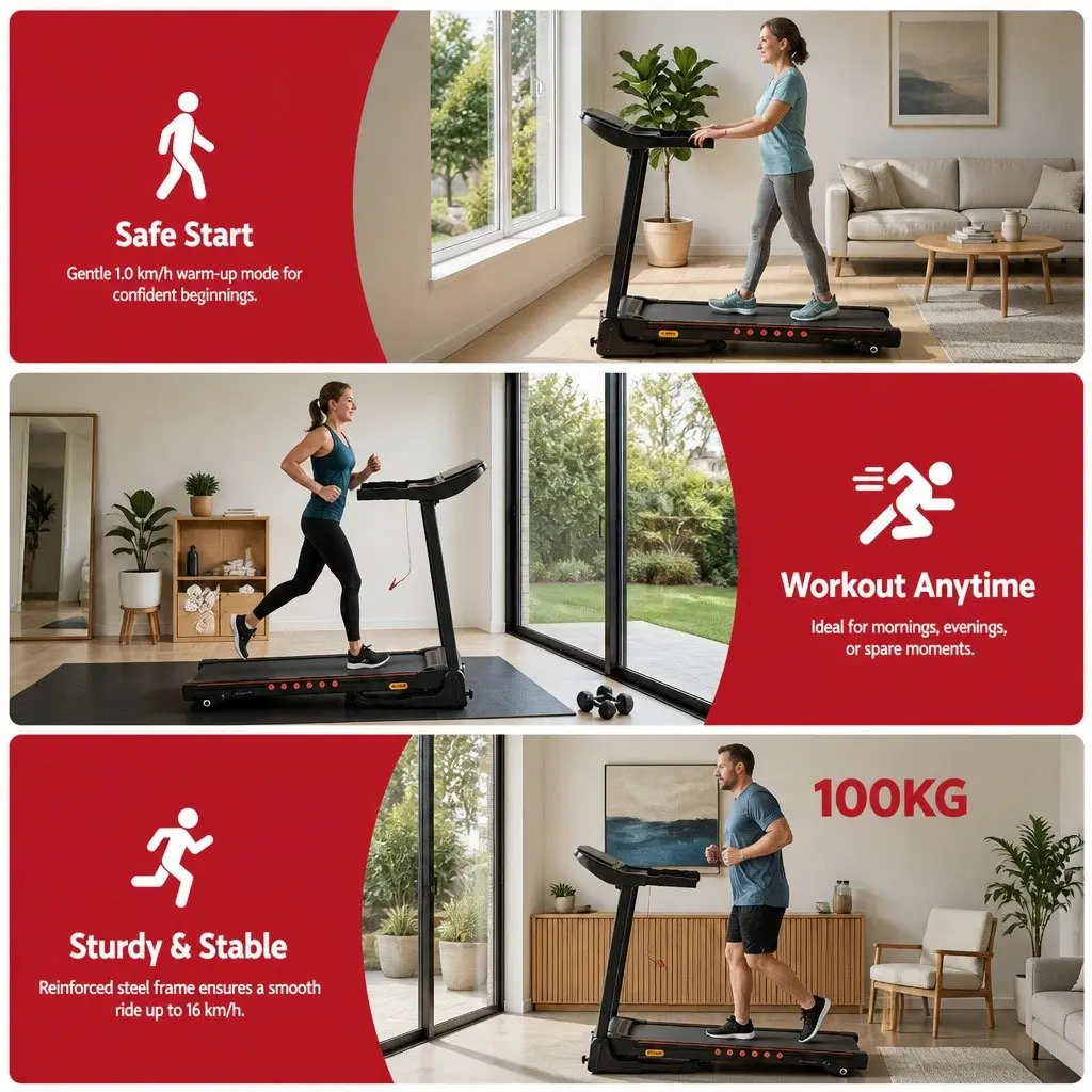 Electric Treadmill for Home Use