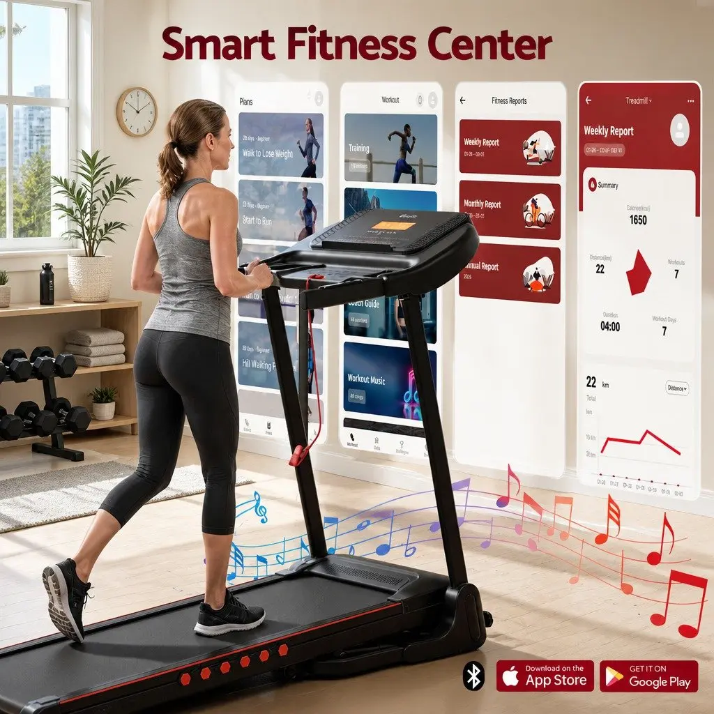 Electric Treadmill for Home Use