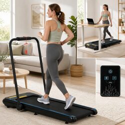 Reliable Electric Treadmill with Bluetooth and Remote
