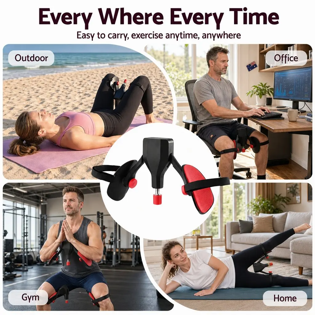 Pelvic Floor Trainer 35kg Adjustable Kegel Exercise Equipment Core Strength Men