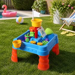 Warm and Practical Kids Sand Water Play Table for Fun