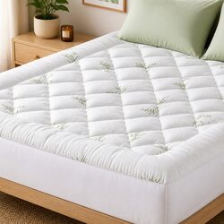 Comfortable and Affordable King Pillowtop Mattress Topper