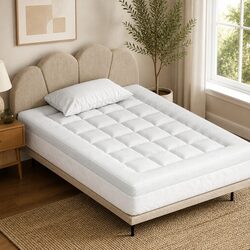 Comforting 7.5cm Pillowtop Mattress Topper, a Smart Choice