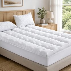 Practical 5cm Bamboo Mattress Topper for Quality Rest