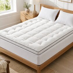 Affordable Comfort with a 5cm Pillowtop Queen Mattress Topper