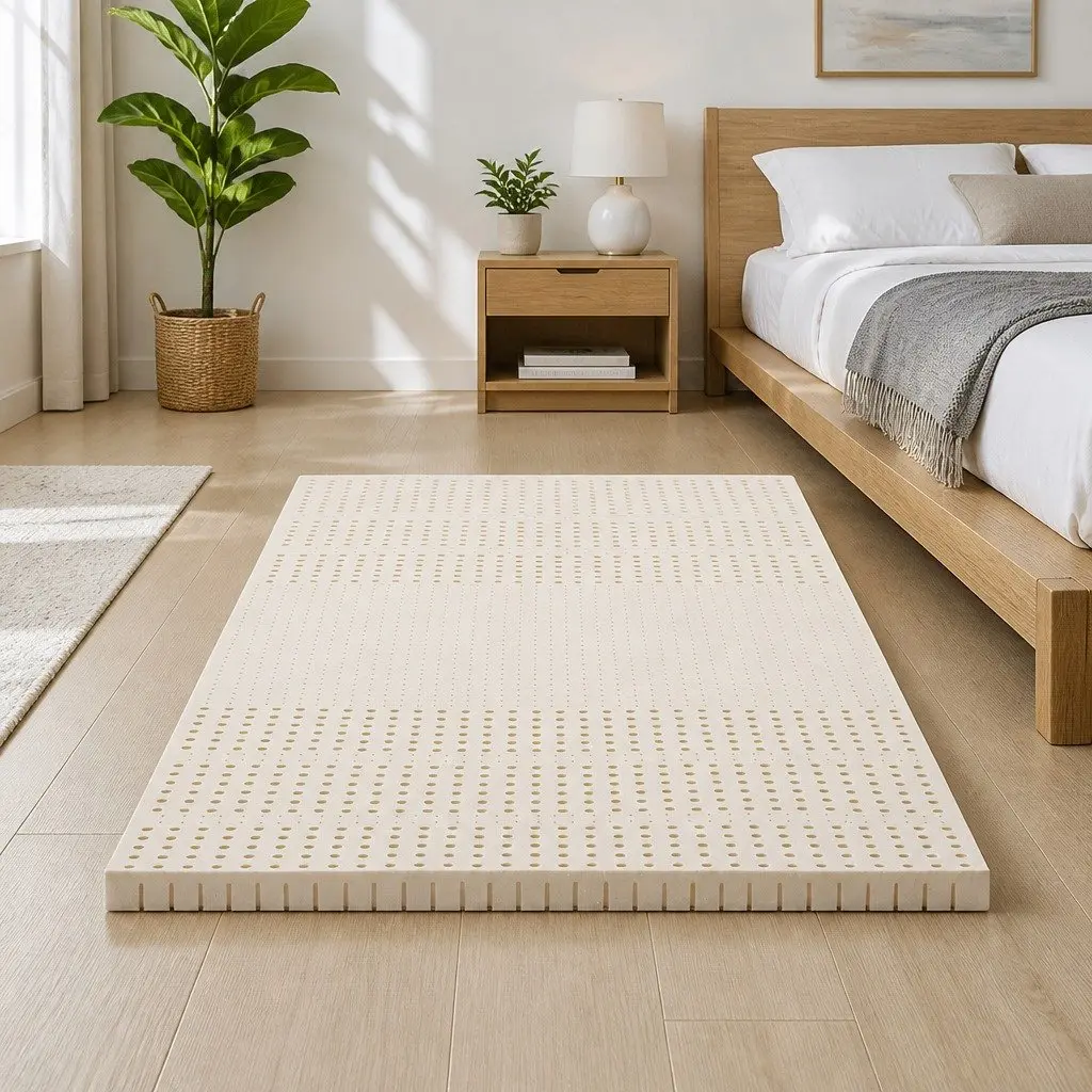 King Single Latex Mattress Topper for Peaceful Sleep
