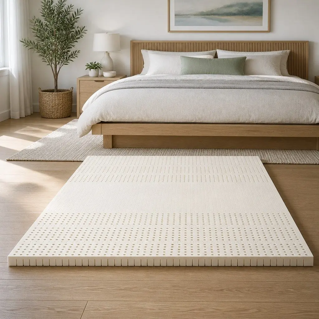 5cm King Size Latex Mattress Topper