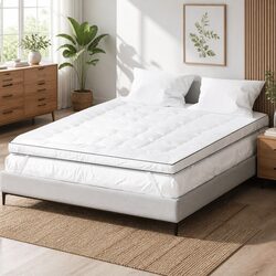 Value-Driven 5cm Pillowtop Mattress Topper for Comfort