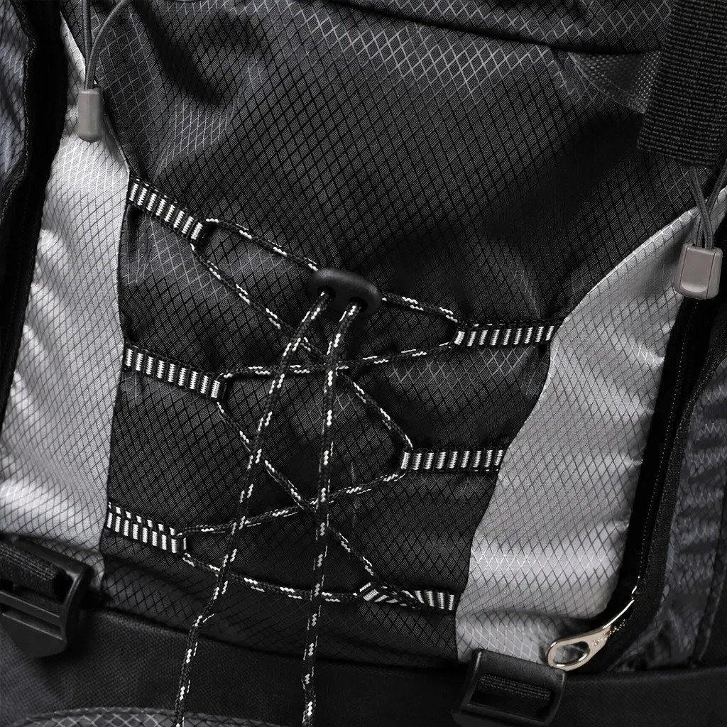 80L Military Backpack Tactical Hiking Camping Travel Rucksack Black