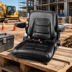 Warm and Reliable Heavy Machinery Suspension Chair
