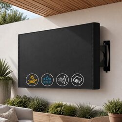 Reliable Waterproof Cover for 55-58 Inch TVs