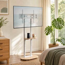 Reliable Mobile TV Stand with Flexible Features