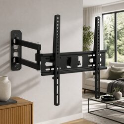 TV Wall Mount Bracket 23"-55" LED LCD Full Motion Tilt Swivel Articulating Arm