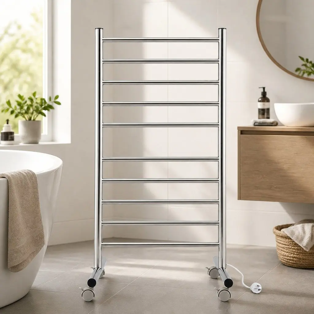Heated Towel Rail with 10 Spacious Rods