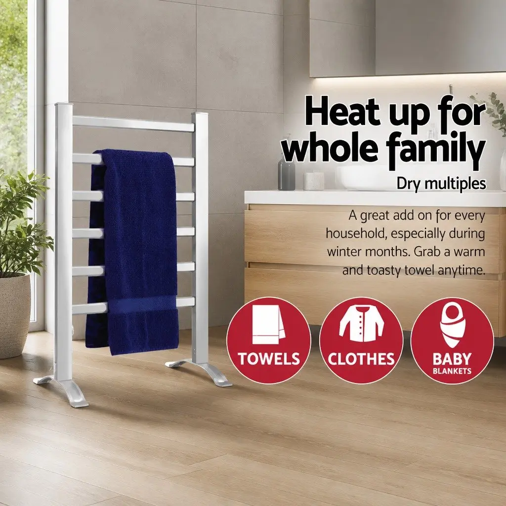 Electric Heated Towel Rail for Comfort