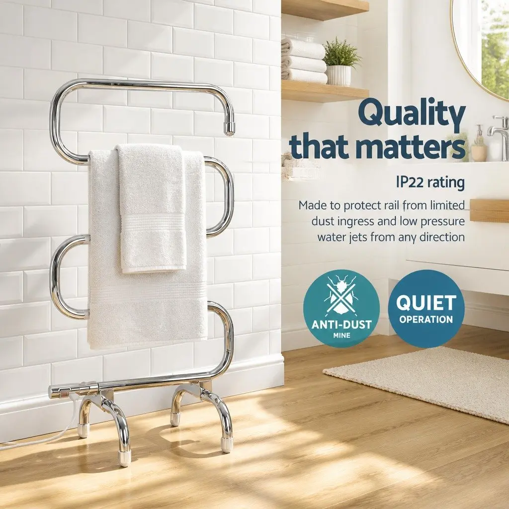 5-Bar Heated Towel Rail