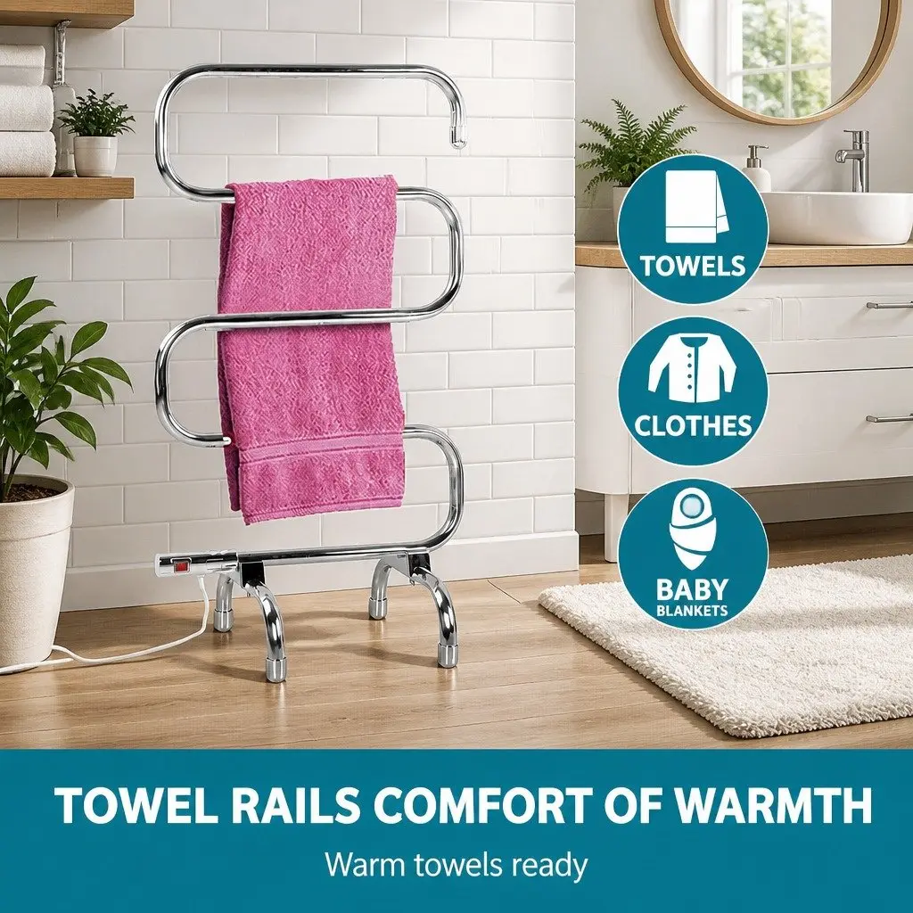 5-Bar Heated Towel Rail
