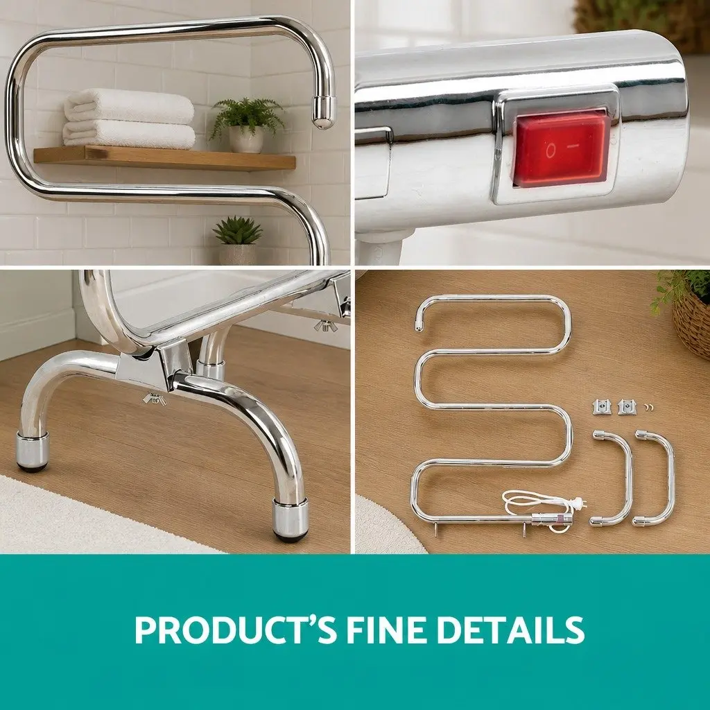 5-Bar Heated Towel Rail