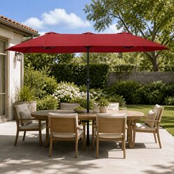 Reliable 380cm Parasol for Your Outdoor Comfort